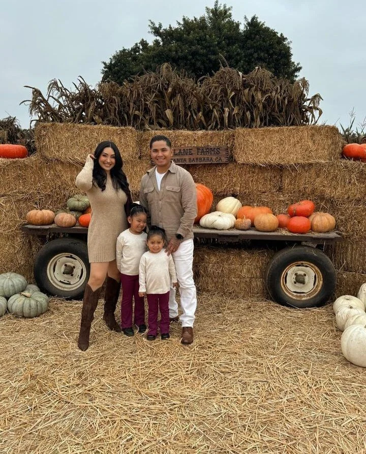 Cozy Neutral Tones at the Pumpkin Patch