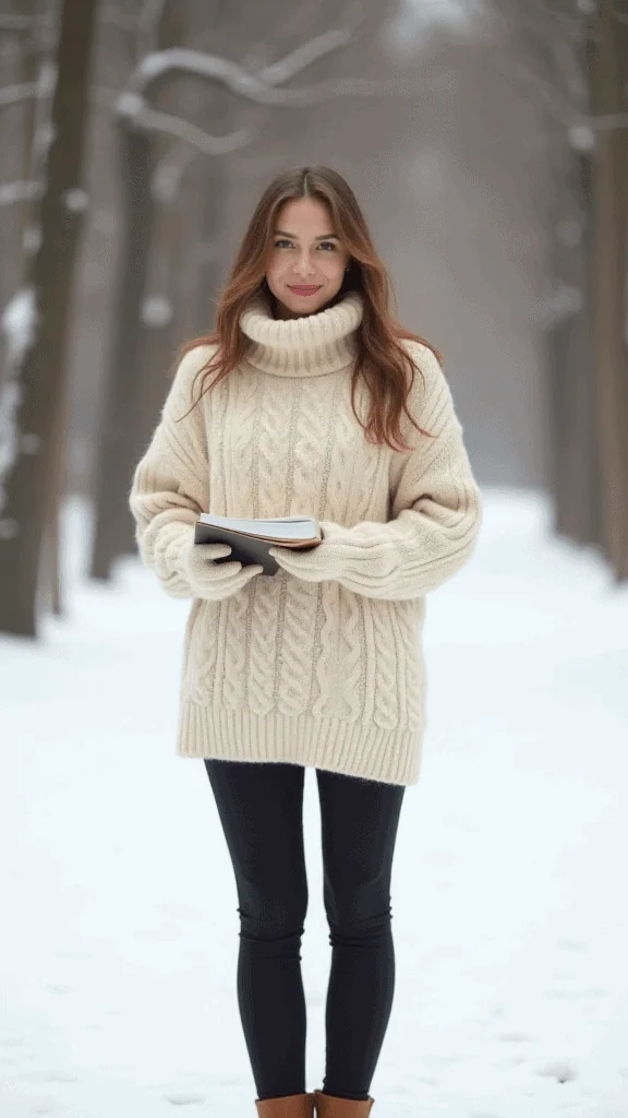 Oversized Sweater and Leggings