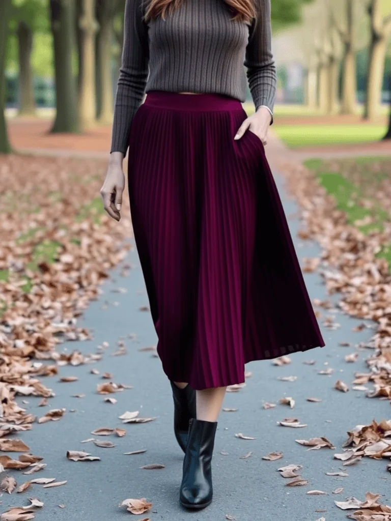 The “Midi Skirt Magic” Look