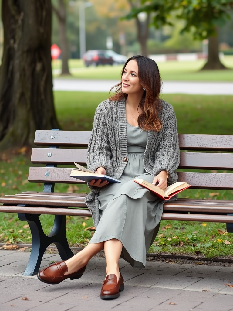 The Cozy Cardigan Look