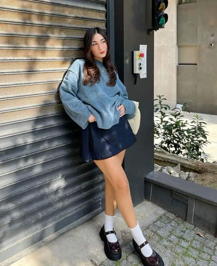 Cozy Chic in Oversized Sweater