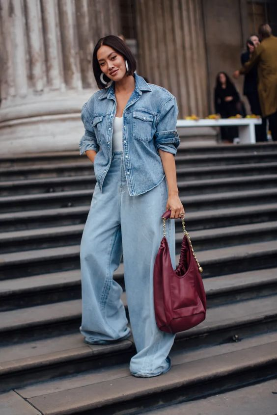 Denim on Denim Elegance