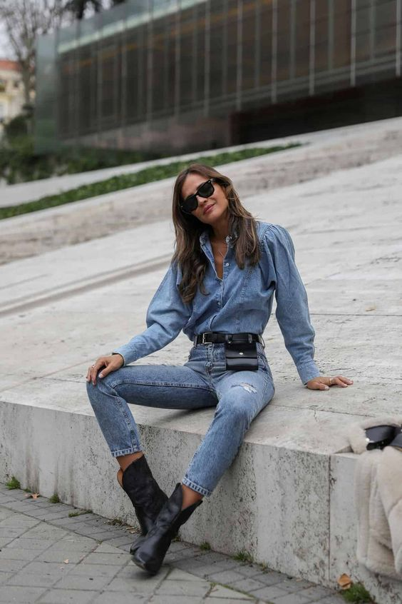 Laid-Back Denim Harmony