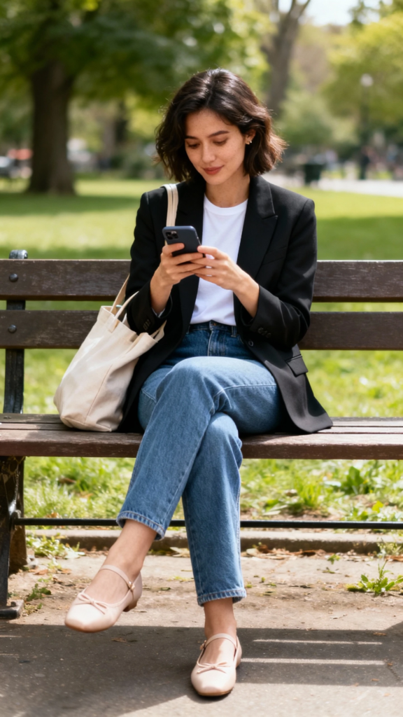 The Jeans-And-Blazer Duo That Says “I Made An Effort” In Five Minutes