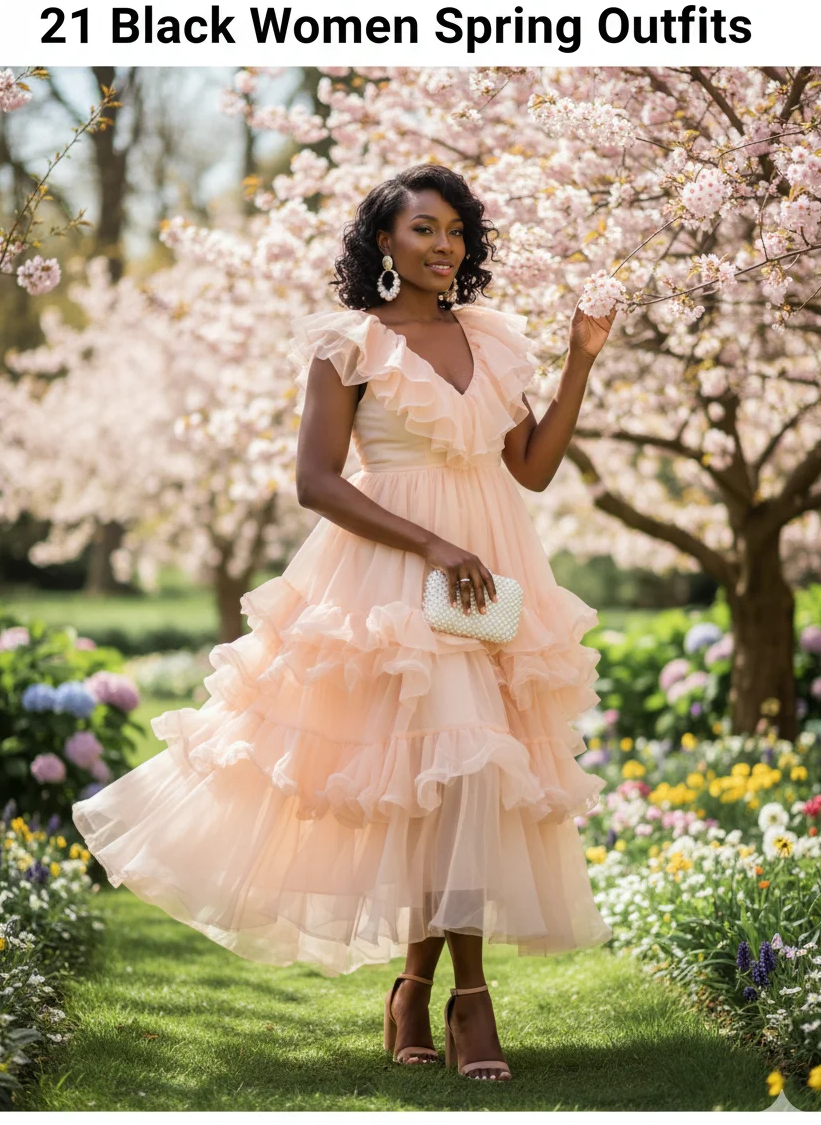 Romantic Ruffle Dress