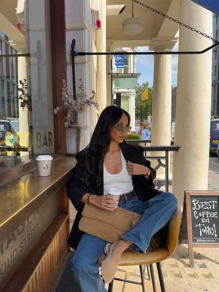 Chic Blazer and Jeans Combo