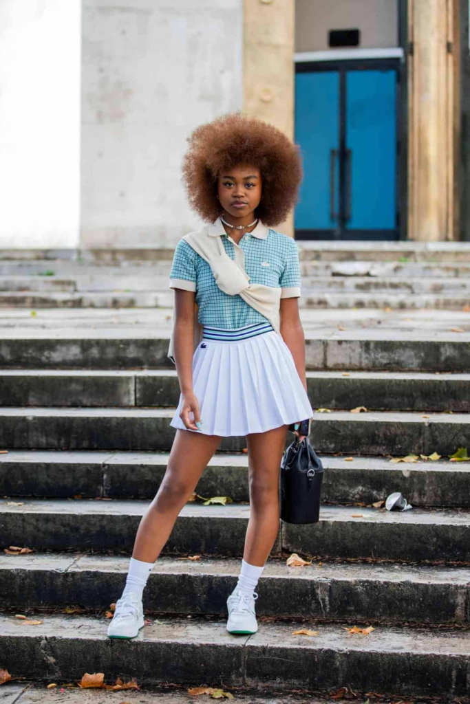 Preppy Chic with a Sporty Twist