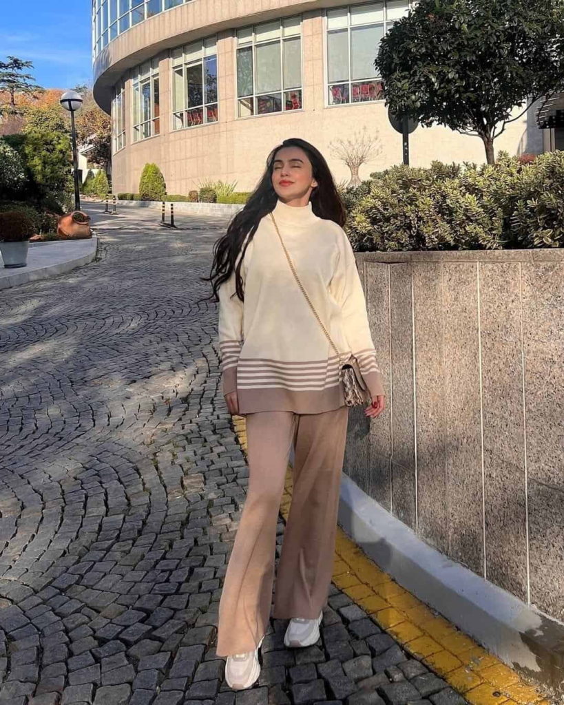 Cozy Turtleneck and Wide-Leg Pants