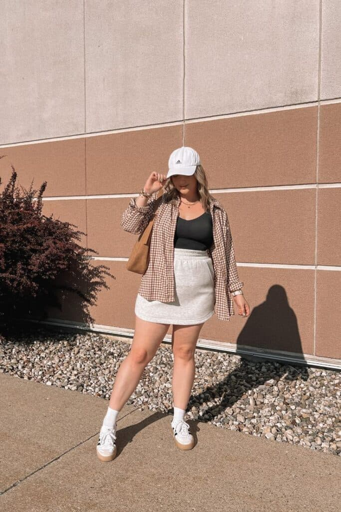 Casual Chic with Gingham Flair