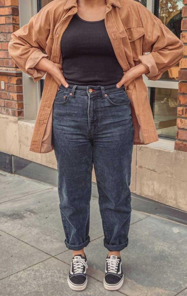 Corduroy and Denim Casual Cool