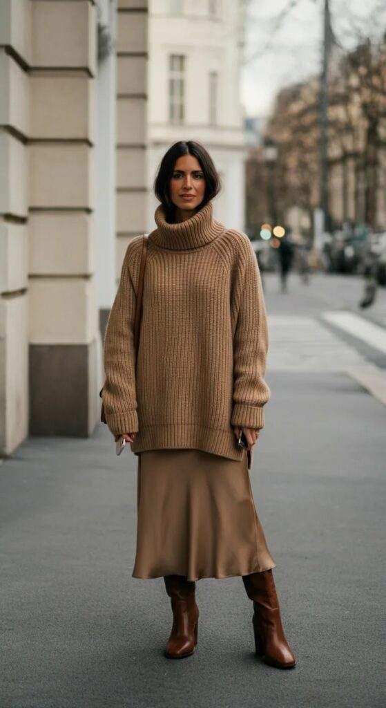 Monochrome Camel Layering