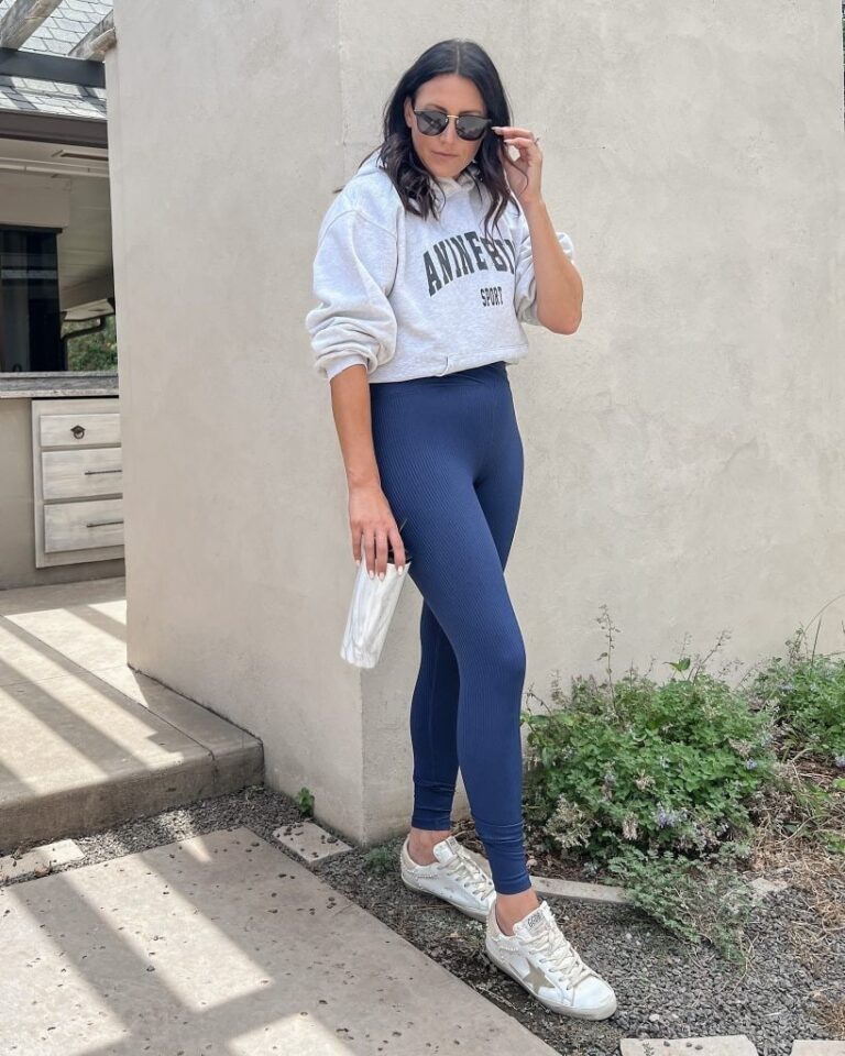 Cropped Hoodie and Sleek Leggings