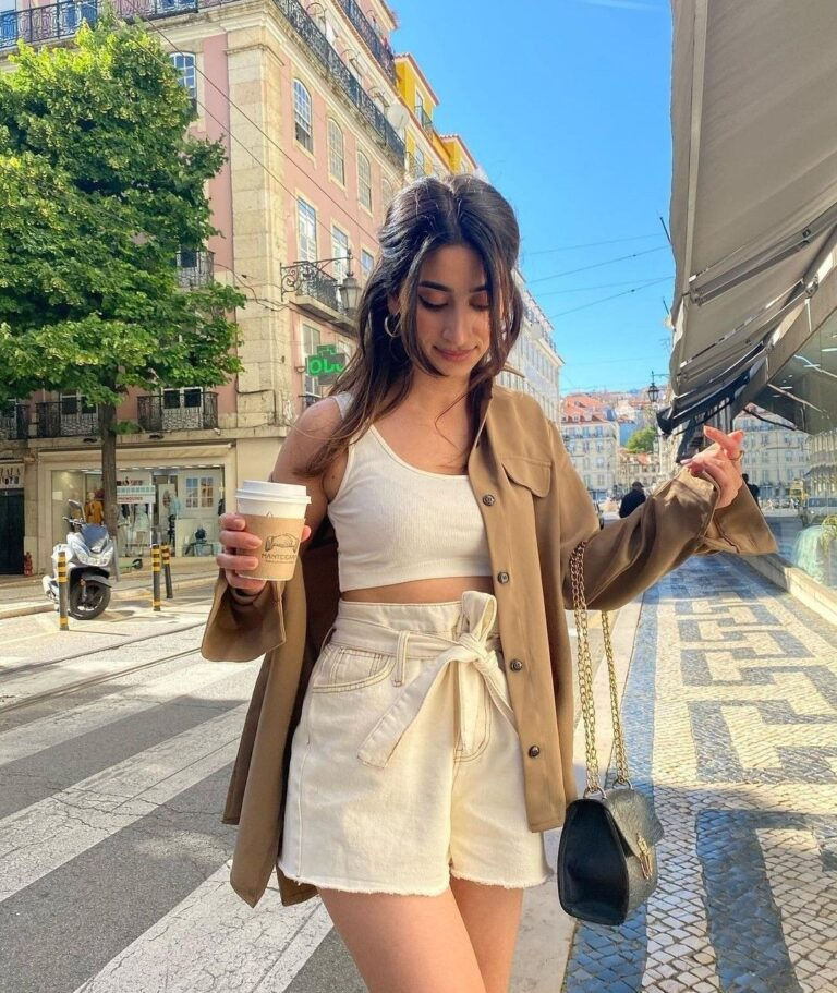 Casual Chic with Oversized Button-Up