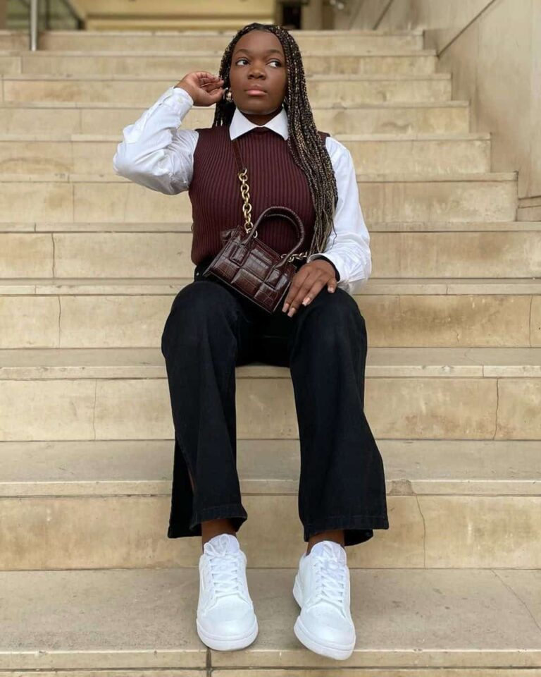 Preppy Chic with Autumn Hues