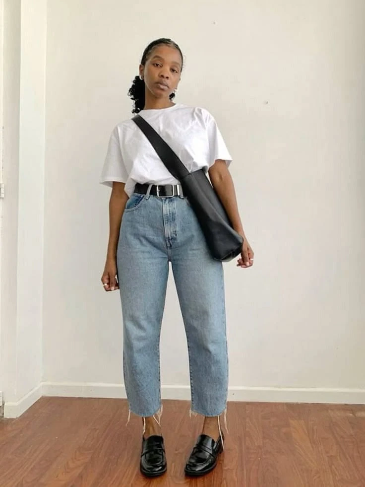 Timeless Tee and Denim Combo