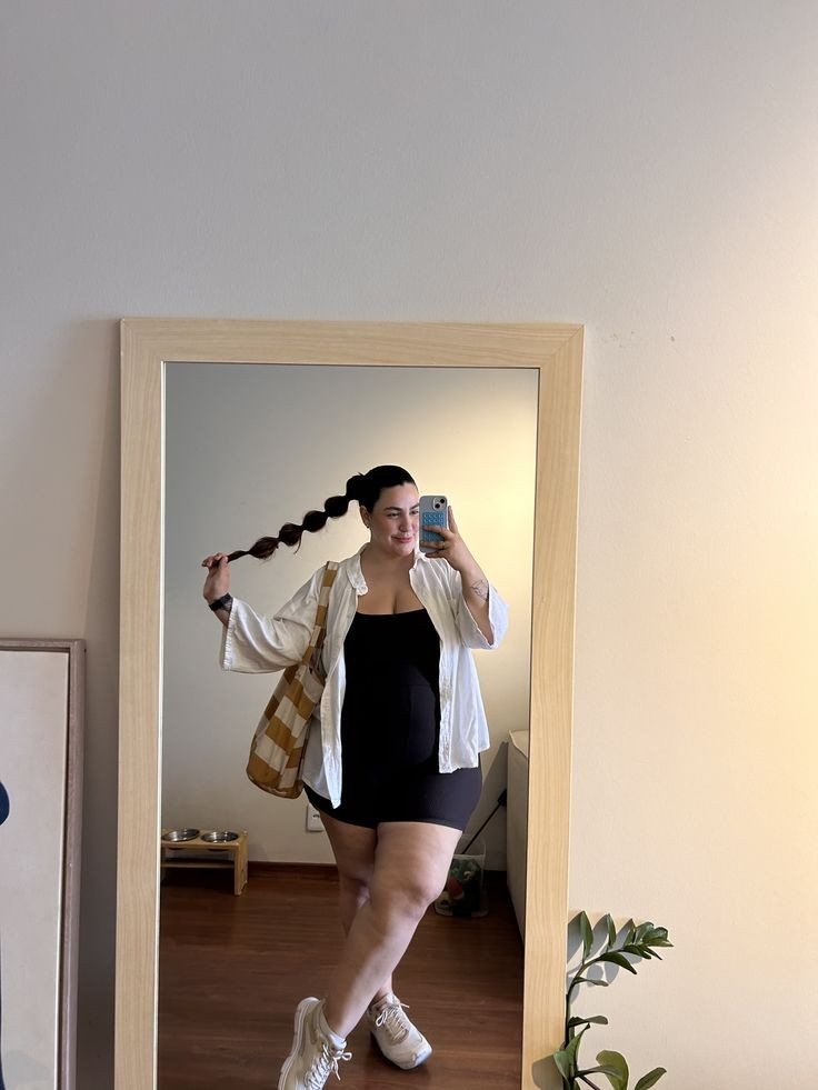 Oversized Shirt with Tailored Basics