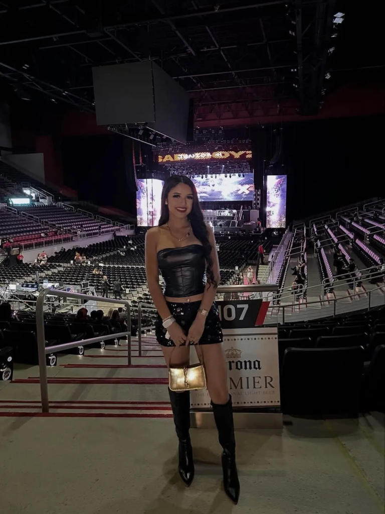 Edgy Chic in All-Black Ensemble