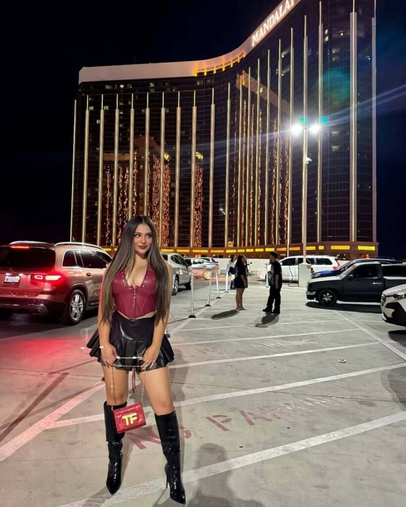 Edgy Crop Top and Leather Skort