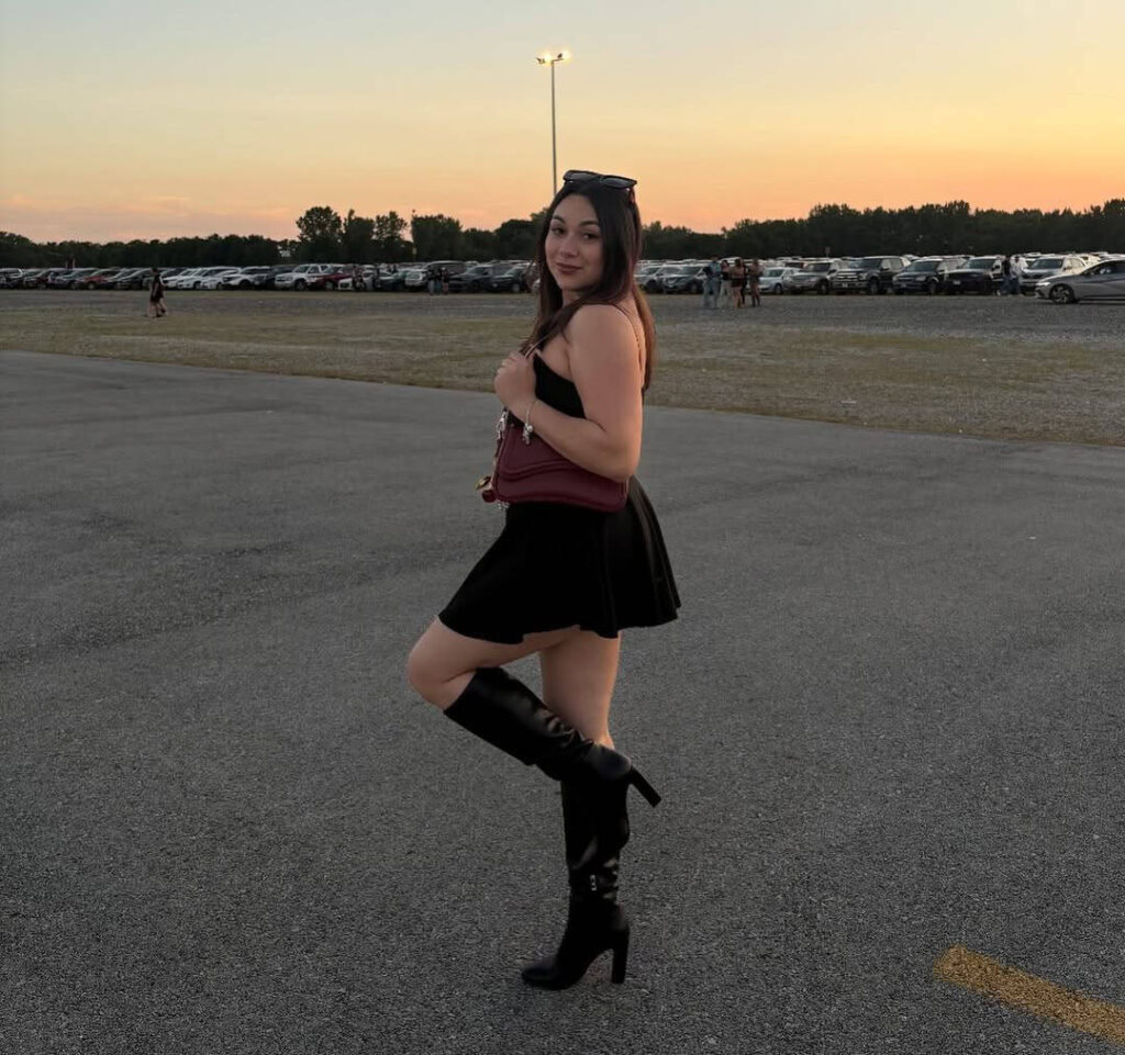 Edgy Crop Top and Cargo Combo