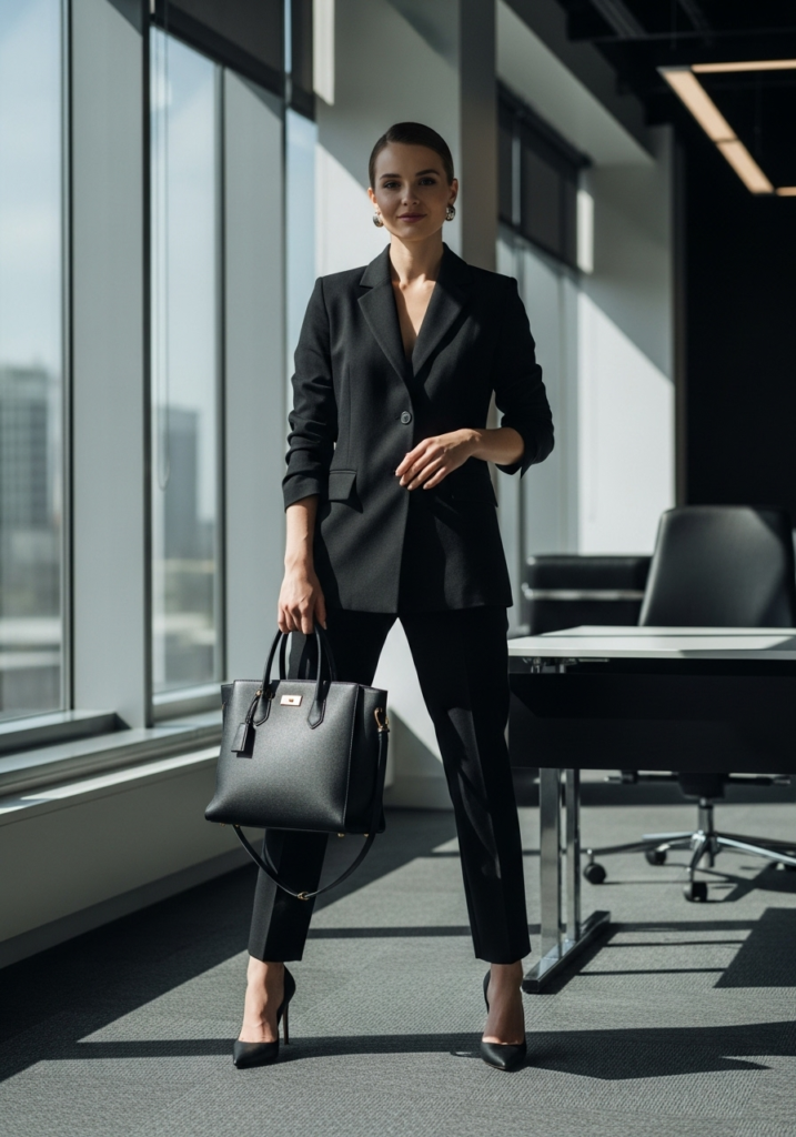 Monochrome Blazer Set