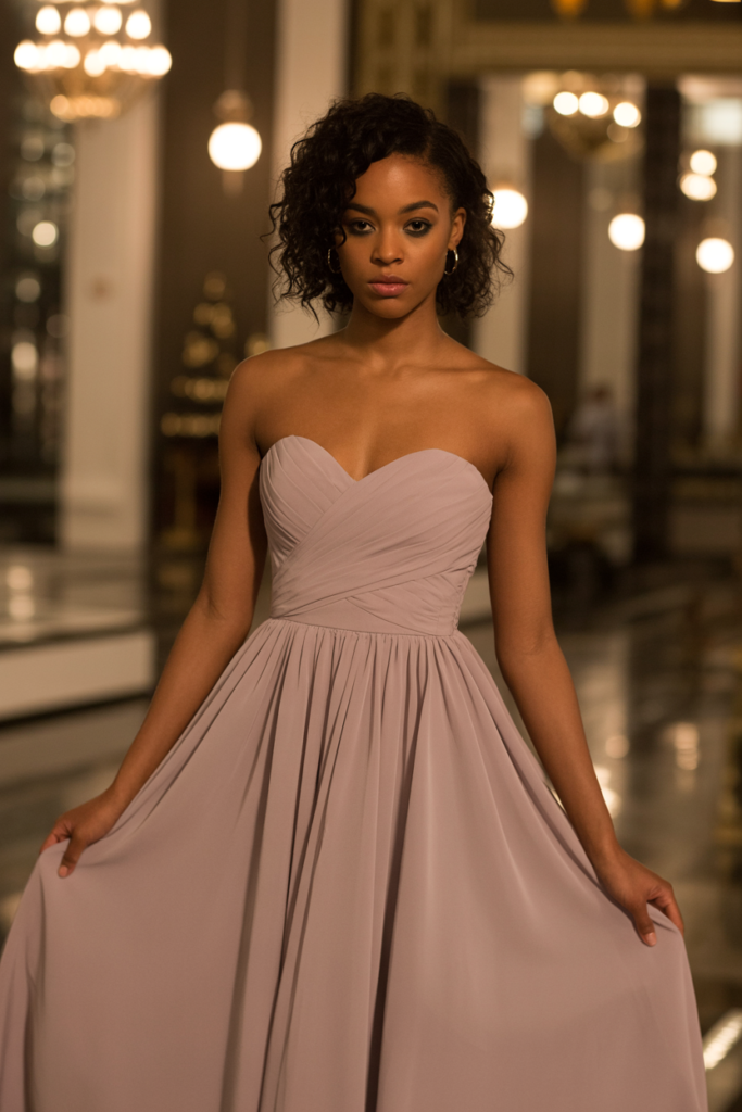 Elegant A-Line Prom Dresses